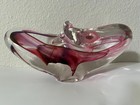 David Goldhagen VINTAGE Pink Art Glass 9” Sculpture Paperweight SIGNED/DATED 94 — photo 6