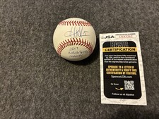 Matt Adams Signed Baseball Romlb Jsa Coa Washington Nationals Autograph