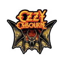 Ozzy Osbourne Sticker Bat Die Cut Laminated