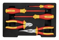 Bosch Pro Vde-Set Mit Verschiedenen Handwerkzeugen, 5-Teilig - 1600A02NG2