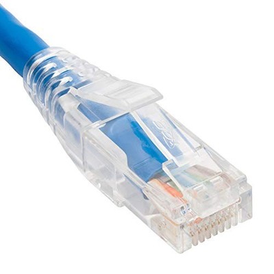 ICC ICPCST07BL 7ft CAT6 Patch Cord Blue Low Profile