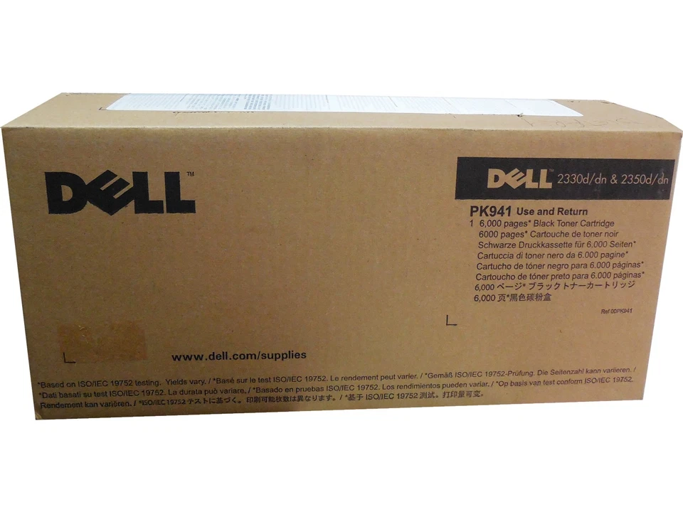 Dell PK941 DM253 PK937 RR700 Black High Cap Toner NAME BRAND OEM Quick Ship NIB - Image 2 of 2
