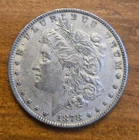 1878 EXTRA FINE+ Morgan Dollar, Unaltered Maintaining Its Historical Value