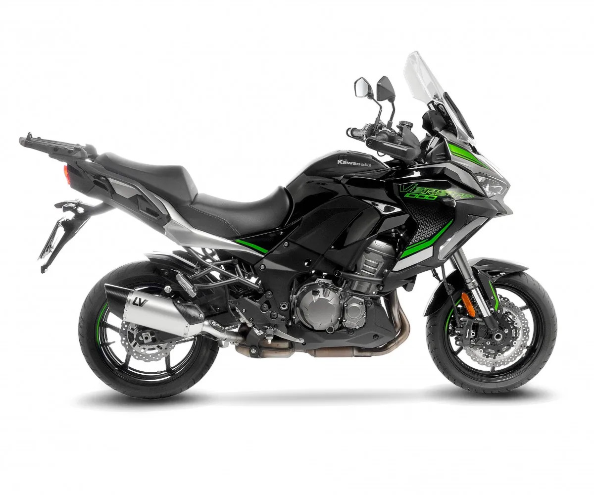 LeoVince Muffler exhaust LV-14 R ECE Approved E5 KAWASAKI VERSYS 1000 2019 2024