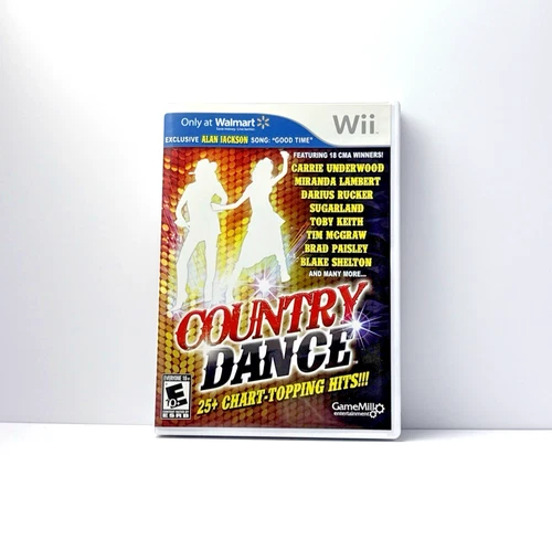 Country Dance Nintendo Wii Mint Disc CIB Complete Refurbished & Tested