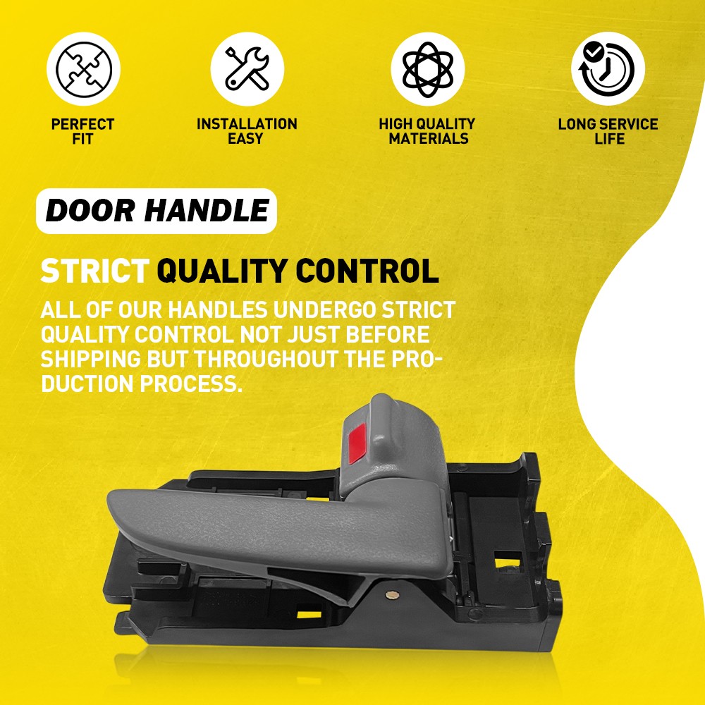 4X For 04-09 Kia Spectra 05-09 Spectra5 Door Handles Interior Right Left Gray EK