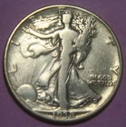 1938-D Liberty Walking Silver Half Dollar - 50C - No Reserve!