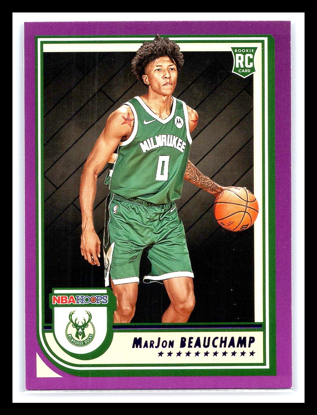 2022-23 Hoops #254 MarJon Beauchamp Purple