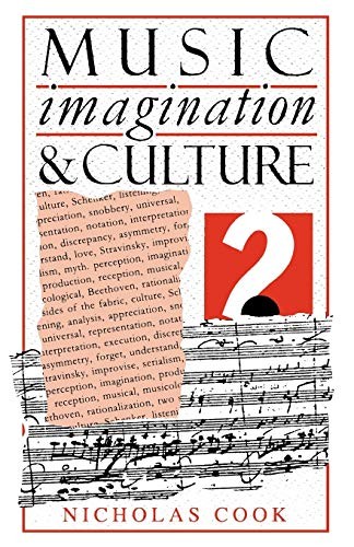 Music, Imagination, And Culture (Clarendon Paperbacks),Nicholas