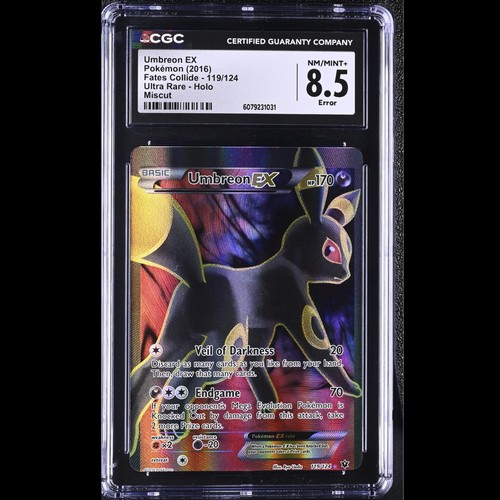 Umbreon-EX graded CGC 8.5 for sale on eBay