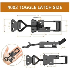 Heavy Duty 1320lbs Toggle Clamp Latch x10