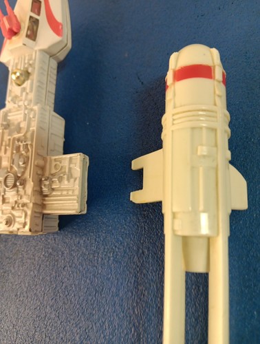 VINTAGE STARWARS Y-Wing Die Cast 1979 Kenner NEARCOMPLETE MISSING BOMBS - Picture 7 of 14