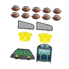 Jeu de Rugby D'arcade de Bureau pour 2 Joueurs Jeu Table pour Famille,