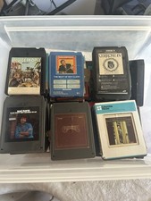 Vintage 8-Track Tapes Lot   Classic Music