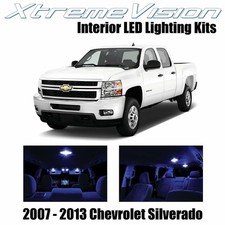 Xtremevision Interior Led For Chevy Silverado 2007-2013 12 Pcs Blue Xtremevision Interior Led For Chevy Silverado 2007-2013 12 Pcs Blue