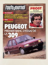Revue/ Magazine L'Auto Journal n°18 Octobre 1985 Peugeot 309