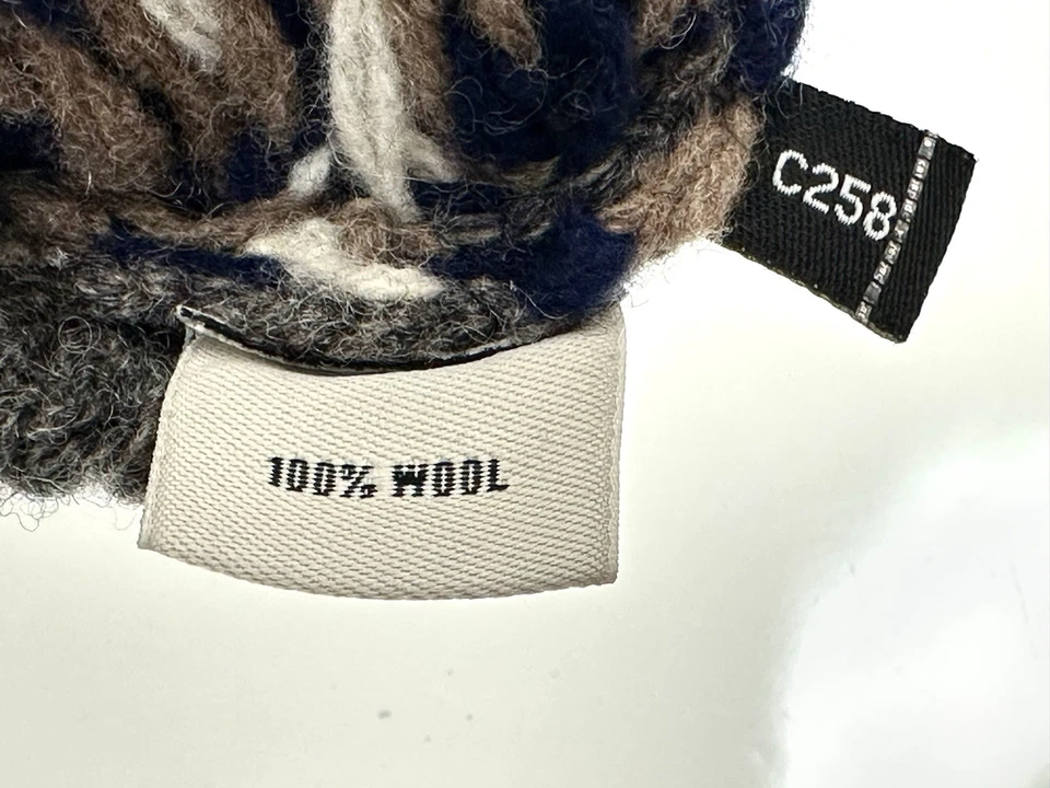 Jack Spade Warren Street Men’s Gray Zip Up Knit Mens Wool Cardigan Sz Large EUC - Image 3 of 4