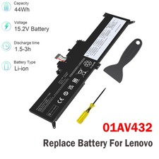 For Lenovo ThinkPad Yoga X380 12 X260 01AV432 SB10F46464 00HW026 00HW027 Battery