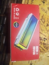 Aluminum Alloy Heatsink Cooler Radiator 5V 3PIN ARGB for M.2 2280 NVME NGFF SSD