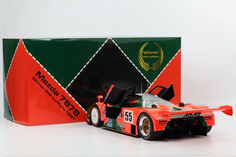 IXO Mazda 787B #55 ganador Le Mans 1991 Weidler/Herbert/Gachot 1:12 Foto 2 de 4
