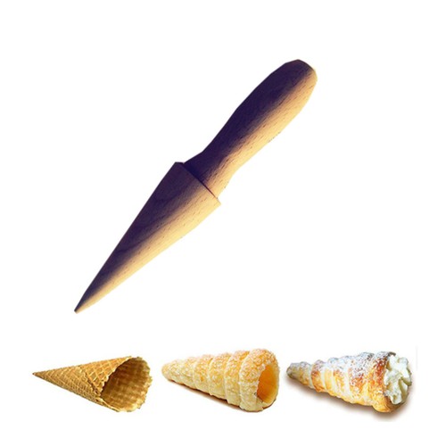 Ice Cream Cone Mold Wooden Miss Shape Molds for Baking Waffle Cones - Picture 9 of 11
