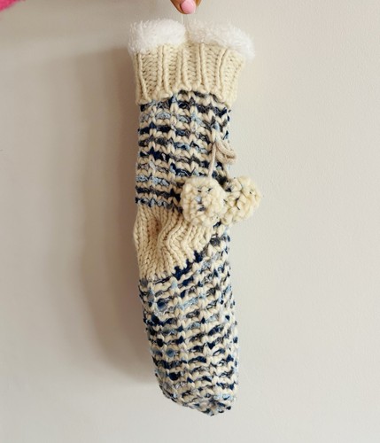 John Lewis Chunky Non Slip Socks with Grips Fuzzy Cozy anti Skid Slipper Socks - Picture 9 of 10