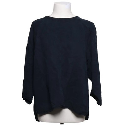 Elvine, Bluse, Größe: XL, Schwarz, Leinen/Lyocell, Einfarbig, Damen #Q3b
