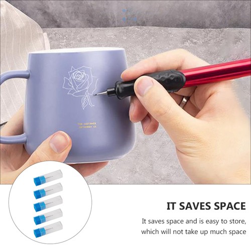 5 Pezzi Accessori Smerigliatrice Elettrica Mini Punte Smerigliatrice Fresa per Trapano Pressa - Foto 6 di 12