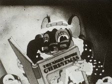 8mm Film Alias St Nick Rudolf Ising Cartoon Christmas Cat Mouse