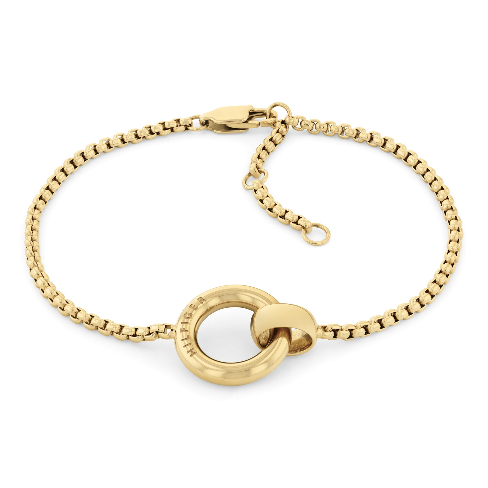 TOMMY HILFIGER 2780947 Нарукавная повязка Damen Edelsathl Goldfarben 17 см из коллекции Verlnger 12990₽