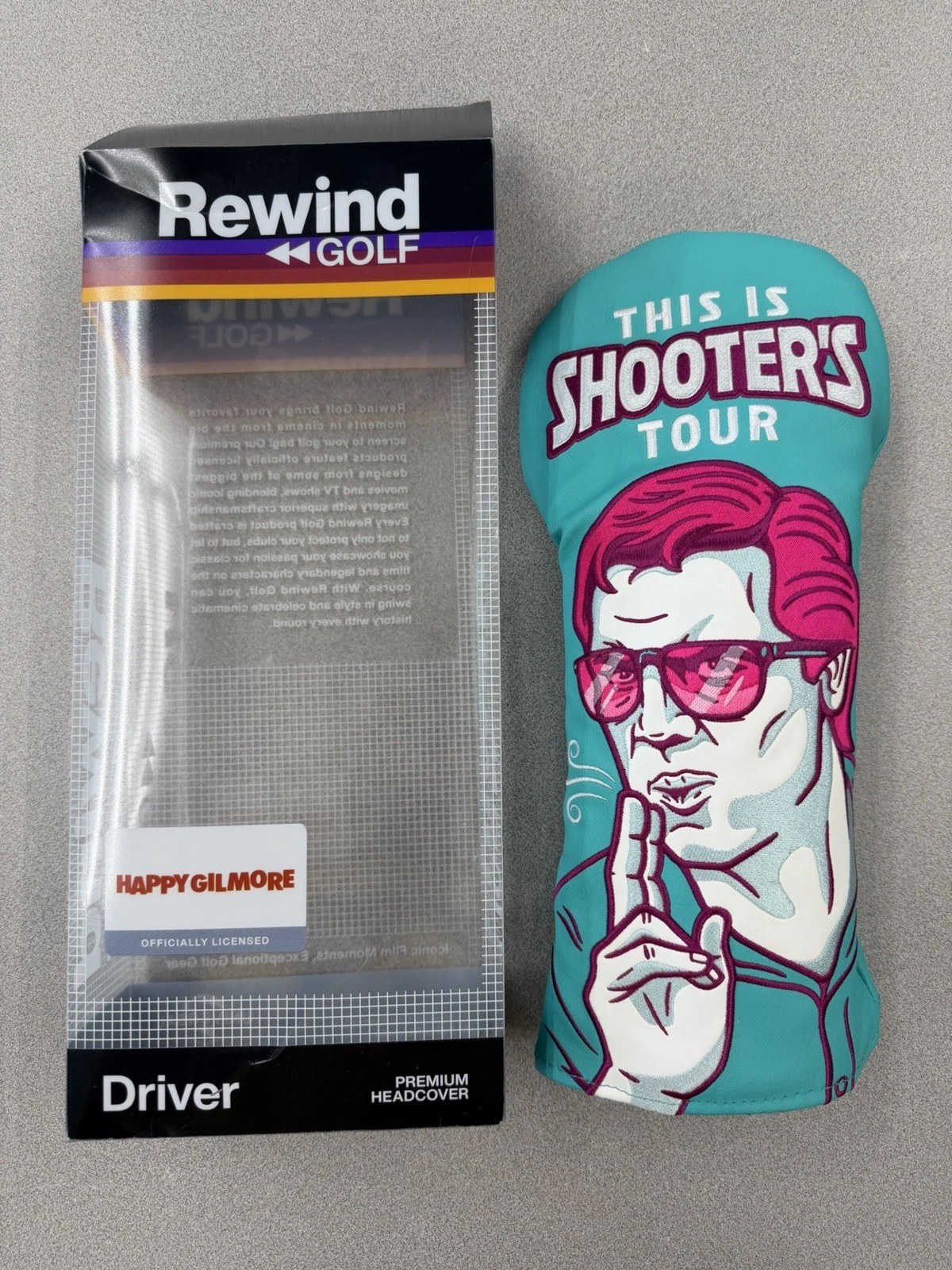 Happy Gilmore Shooter's Tour Golf Driver Headcover