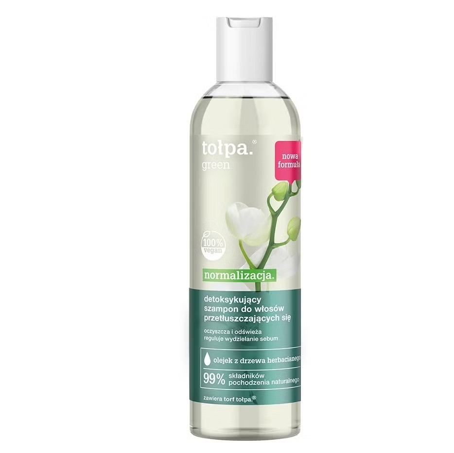 Tolpa Green Normalizing Detox Shampoo for Oily Hair & Scalp – 300ml