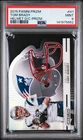 2015 Panini Prizm Helmet Die-Cuts #H1 Tom Brady Helmet D/C-Prizm PSA 9