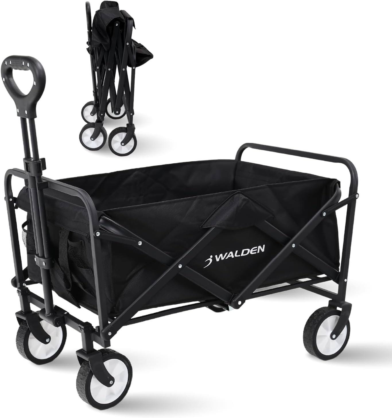 Carrello Pieghevole Premium - Design Robusto per Trasporto Outdoor