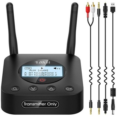 Long Range Bluetooth Transmitter for TV/PC - Dual Connection