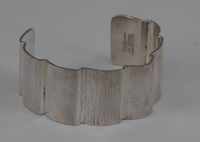 Vintage ALTON Armreif, Palmberg Design, 925 Silber (S 2585)