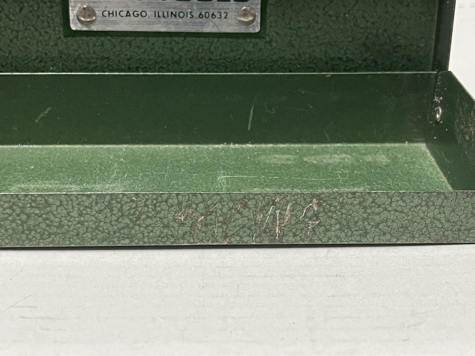 SK Tools Empty Metal Storage Case Box approximately 6 3/8" X 2 1/4