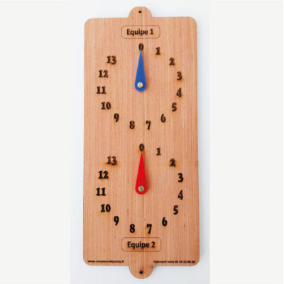 Compteur De Points Pétanque En Bois Tsme - De 0 à 13 Points - Neuf