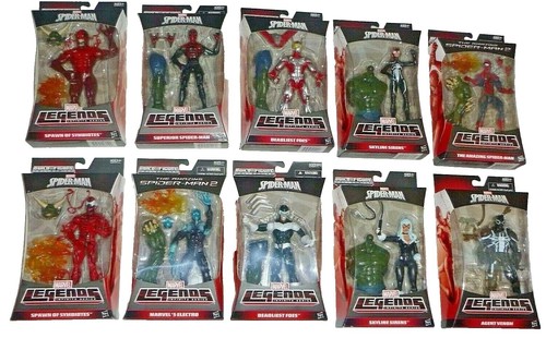 Marvel Legends ~ VINTAGE COLLECTION WAVE 1 SET ~ Wolverine, Cap