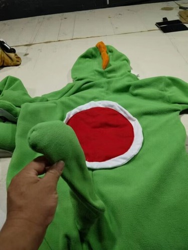 2025 Sazac Fleece Kostüm Super Mario Yoshi Kigurumi Cosplay Weihnachtsgeschenke UK - Bild 8 von 17