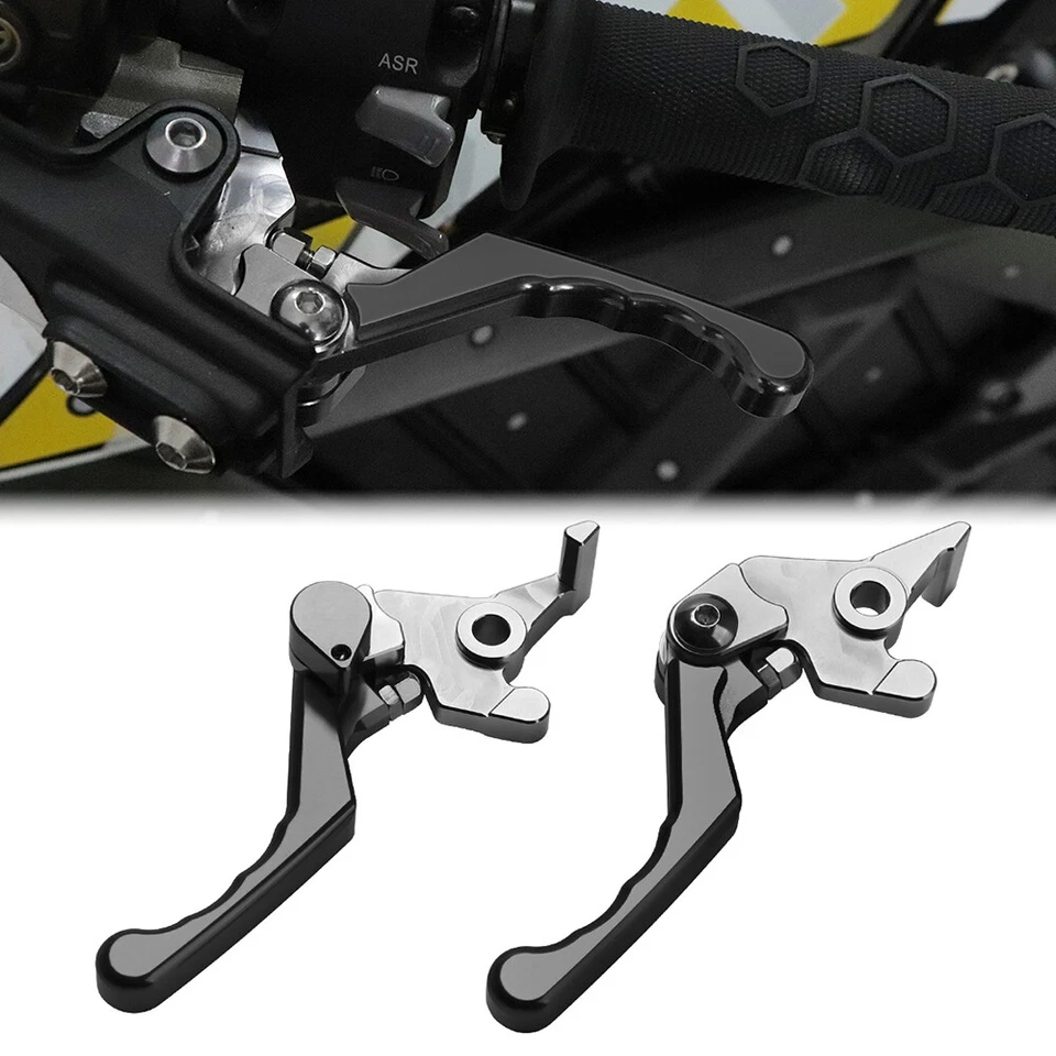 2x For Sur Ron Ultra Bee Electric Off-Road Bike Adjustable Brake Clutch Levers - Image 2 of 4