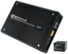 Rockville KRYPTON-M2 3000w Peak/750w RMS Mono 1 Ohm Car Amplifier Amp+Remote