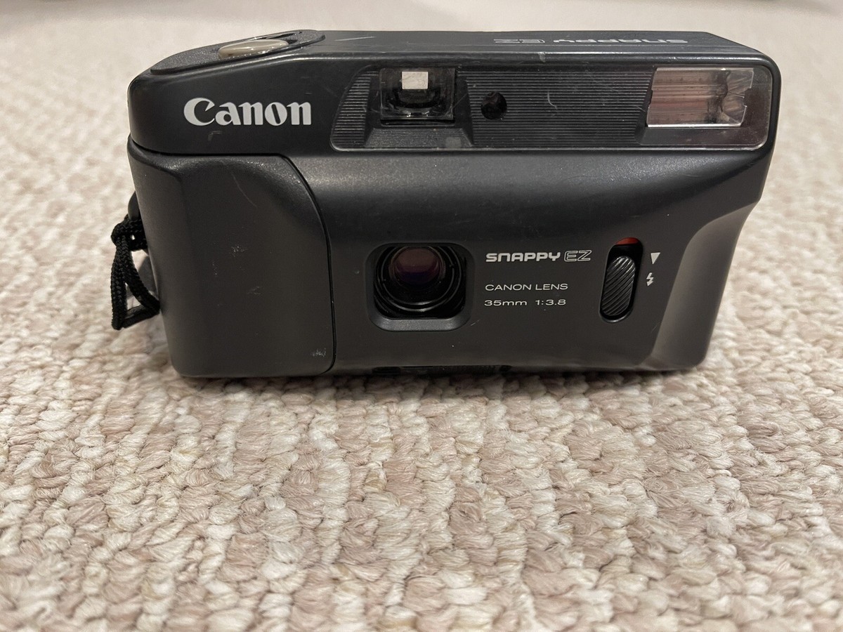 Vintage Canon Snappy EZ Point & Shoot 35mm Film Camera 1998