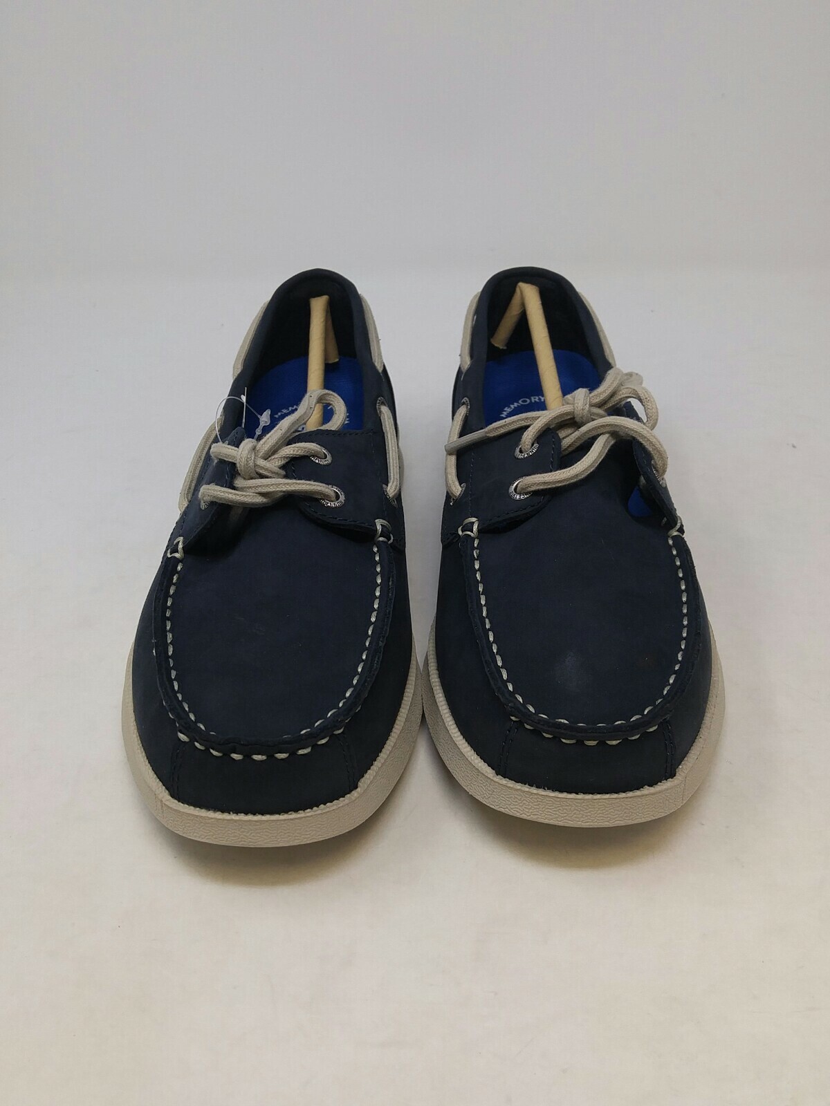 Nunn Bush Men's Blue Bayside Boat Shoe 