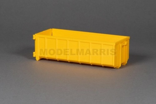 Accessoire de chantier de couleur orange - container 20m3