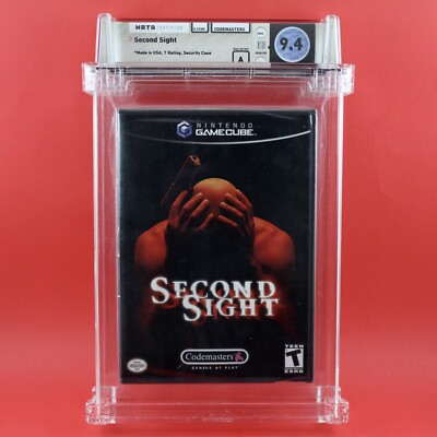 Second Sight 2004 Brand New Factory Sealed Graded 9.4 A Wata Nintendo Game Cube