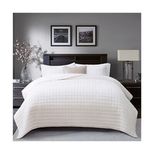 RECYCO Luxury Velvet Quilt Set King Size, Lightweight Velvet Comforter Set, O...