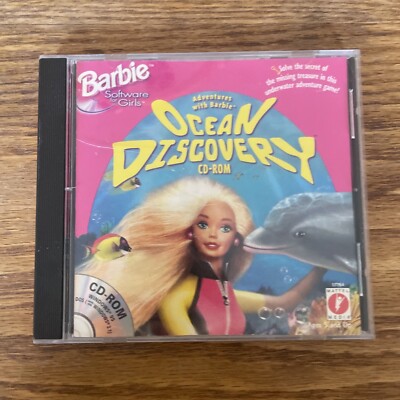 Adventures With Barbie: Ocean Discovery CD-ROM PC, 1997 Windows 3.1/95