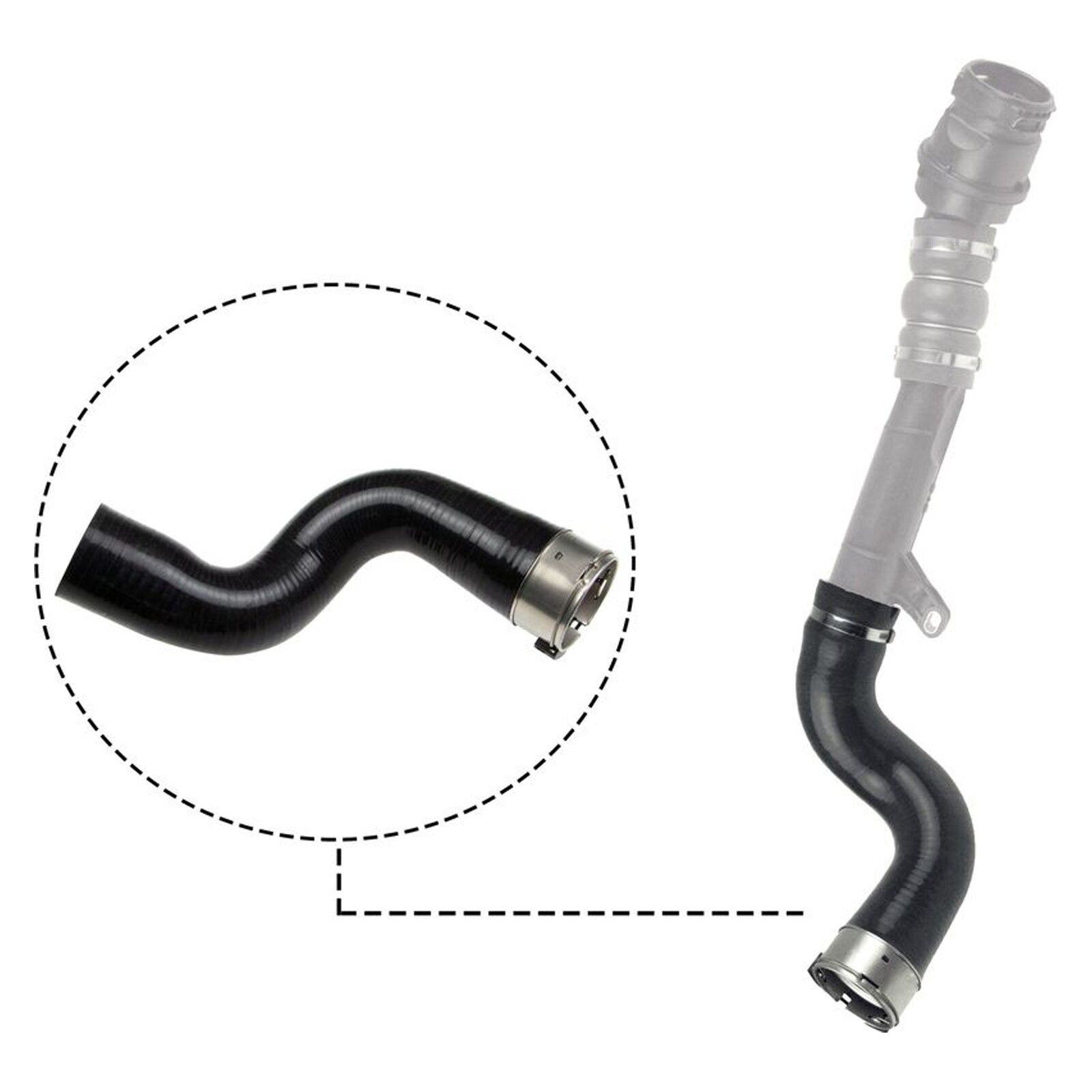 Gates Turbo Hose 09-0525 - High Quality Replacement For Renault