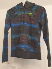 Fila Sport Hoodie Zip Multicolor Sz 14 Youth